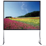 アルミフレーム自立式スクリーン（4.27m × 3.2m）